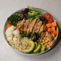 Ballı Teriyaki Soslu Tavuk Bowl